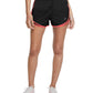 Nike Women's Dri Fit Solid Tempo Running Shorts Black Size X-Small