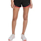 Nike Women's Dri Fit Solid Tempo Running Shorts Black Size X-Small
