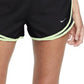 Nike Women's Dri Fit Solid Tempo Running Shorts Black Size Large
