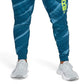 Nike Men's Dri FIT Fleece Training Pants Blue Size Small