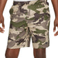 Nike Men's Dri Fit Camo Training Shorts Brown Size X-Large