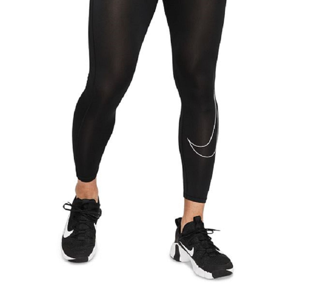 नाइके पुरुषों के प्रो Dri Fit ट्रेनिंग टाइट्स काले रंग के (साइज़ X-लार्ज)