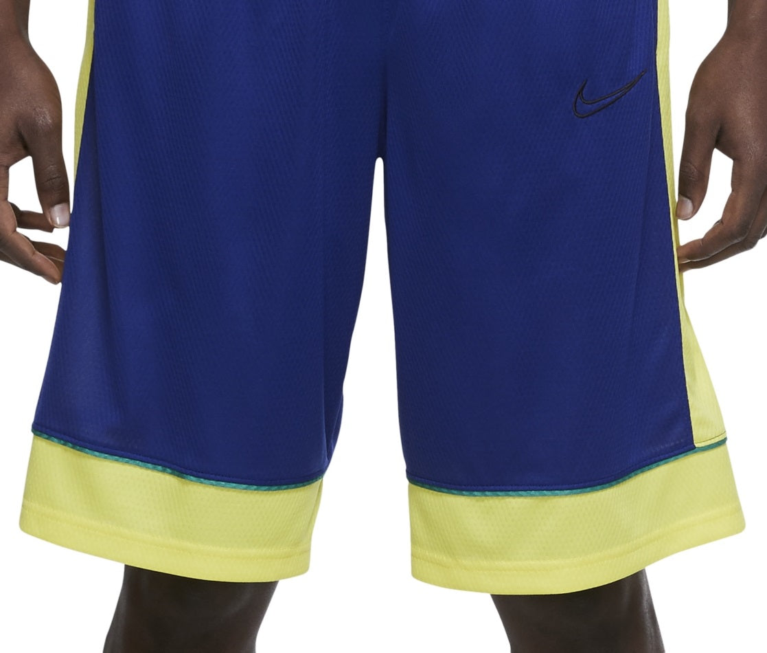 Nike Men's Fastbreak Dri Fit Basketball Shorts Blue Size Medium