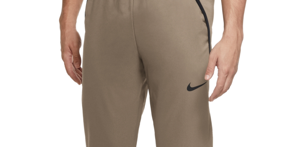 Nike Men's Dri fit Woven Training Pants Brown Size M