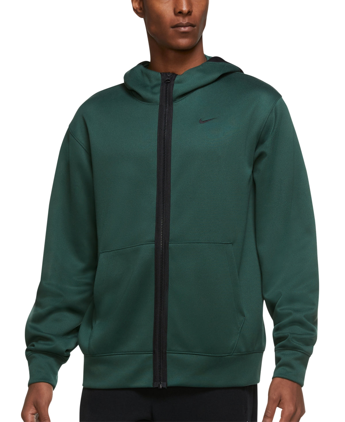 Nike पुरुषों की स्पॉटलाइट बास्केटबॉल हुडी ग्रीन साइज़ XX-लार्ज