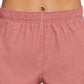 Nike Women's Dri Fit Solid Tempo Running Shorts Pink Size Large
