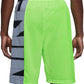 Nike Men's Dri Fit Logo Basketball Shorts Green Size X-Large