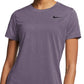 Nike Women's Dry Legend T-Shirt Purple Size Large
