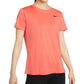Nike Women's Dry Legend T-Shirt Orange Size Large