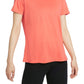 Nike Women's Dry Legend T-Shirt Orange Size X-Large