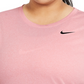 Nike Women's Dry Legend Training Top Pink Size 3X