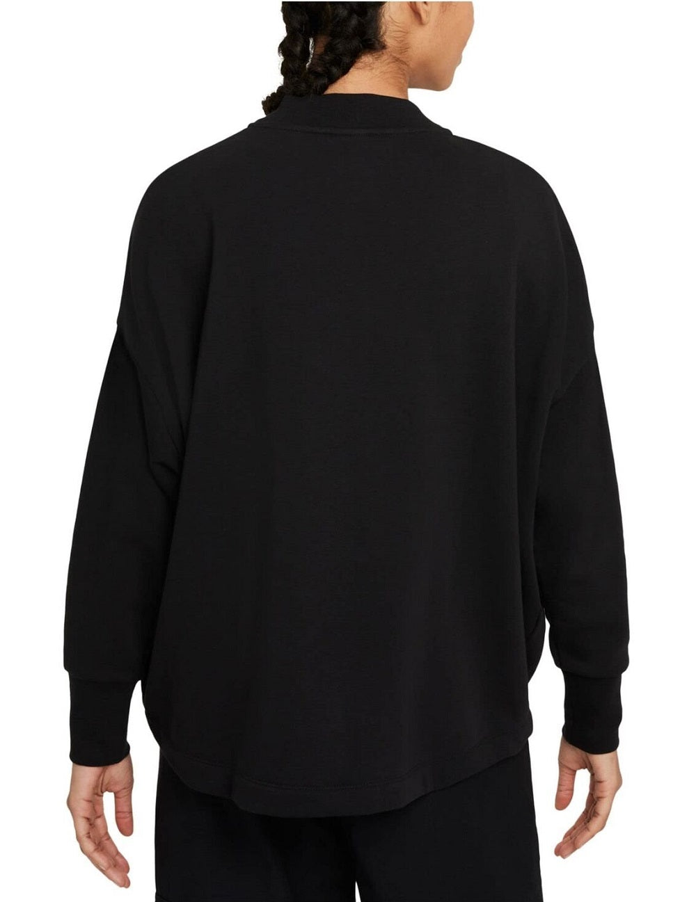 Nike Women's Sports Essentials Full Zip Sweatshirt Black Size Medium