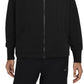Nike Women's Sports Essentials Full Zip Sweatshirt Black Size Large