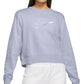 Nike Women's Easy Fleece Crewneck Top Blue Size Large
