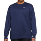 Nike Women's Therma-fit Fleece Training Top - Midnight Navy Size XL