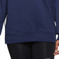 Nike Women's Therma-fit Fleece Training Top - Midnight Navy Size XL