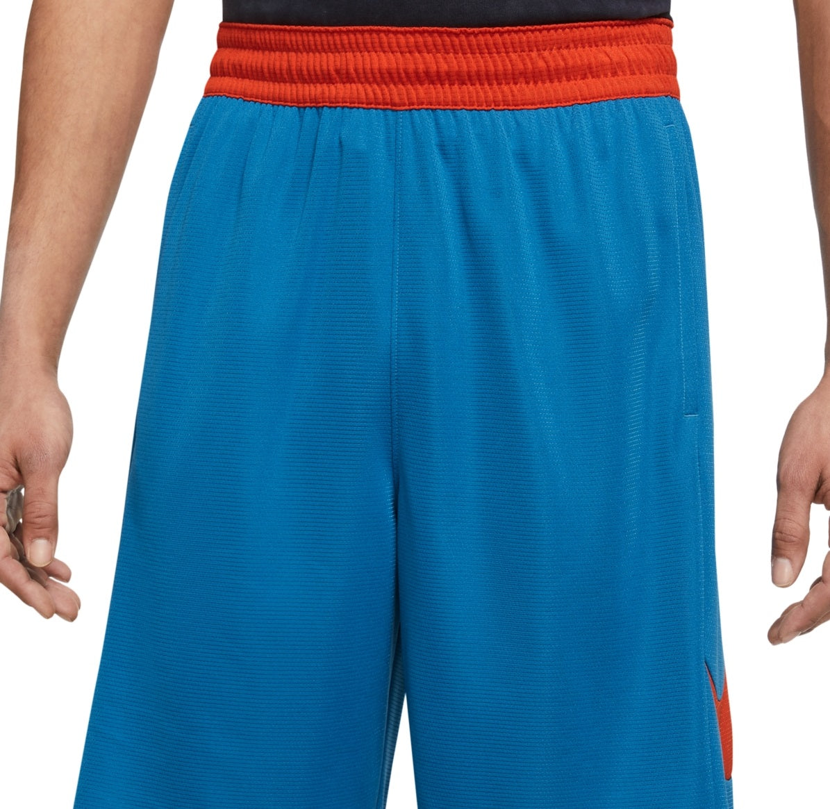 Nike Men's Hbr Basketball Shorts Blue Size Small