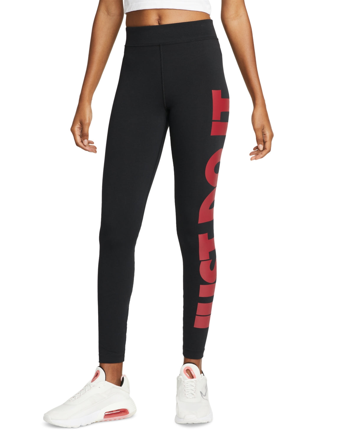 Nike Women's Essential Just Do It Full Length Leggings Black Size X-Small