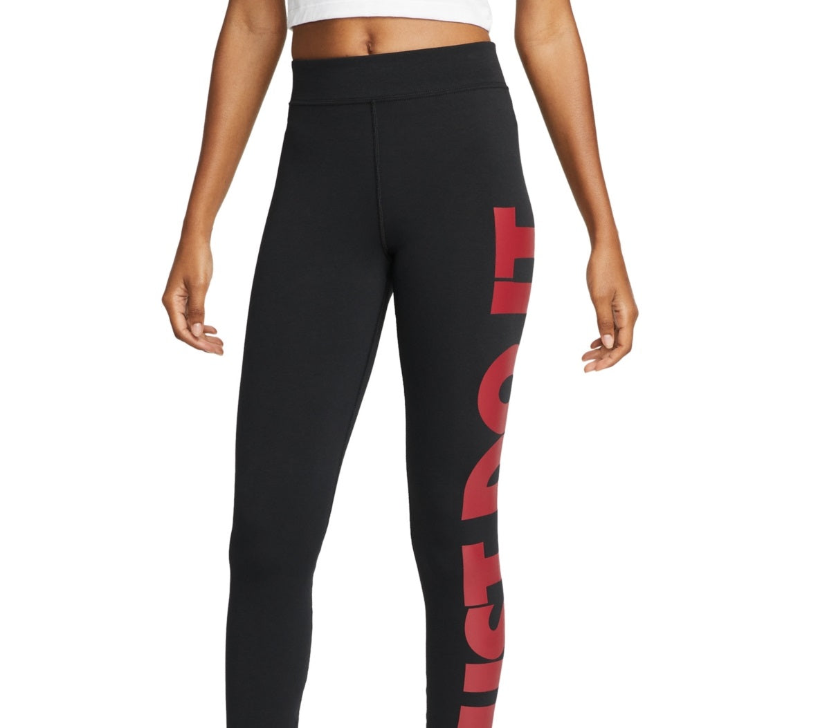 Nike Women's Essential Just Do It Full Length Leggings Black Size X-Small