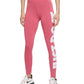 Nike Women's Essential Just Do It Full Length Leggings Pink Size Medium