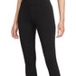 Nike Women's Printed Logo Leggings Black Size 1X