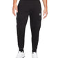Nike Men's Just Do It Fleece Cargo Pants Black Size Medium