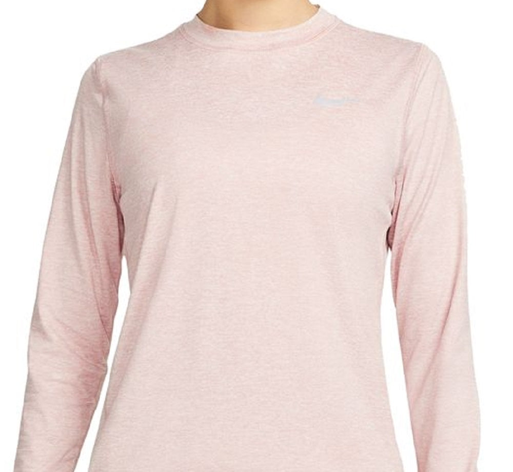 Nike Women's Element Dri Fit Running T-Shirt Pink
