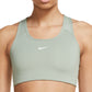 Nike Women's Swoosh Dri Fit Racerback Sports Bra Green Size X-Small