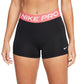 Nike Women's Dri Fit Shorts Black Size X-Large