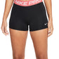 Nike Women's Dri Fit Shorts Black Size X-Large