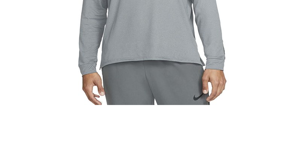 Nike Men's Hyperdry 1/4 Zip Long Sleeve Top Black Size Medium