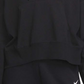 Nike Sportswear Oversize Cotton Jersey Hoodie in Black/White Size XS