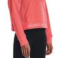 Under Armour Women's Rival Fleece Mesh Hoodie Orange Size Large