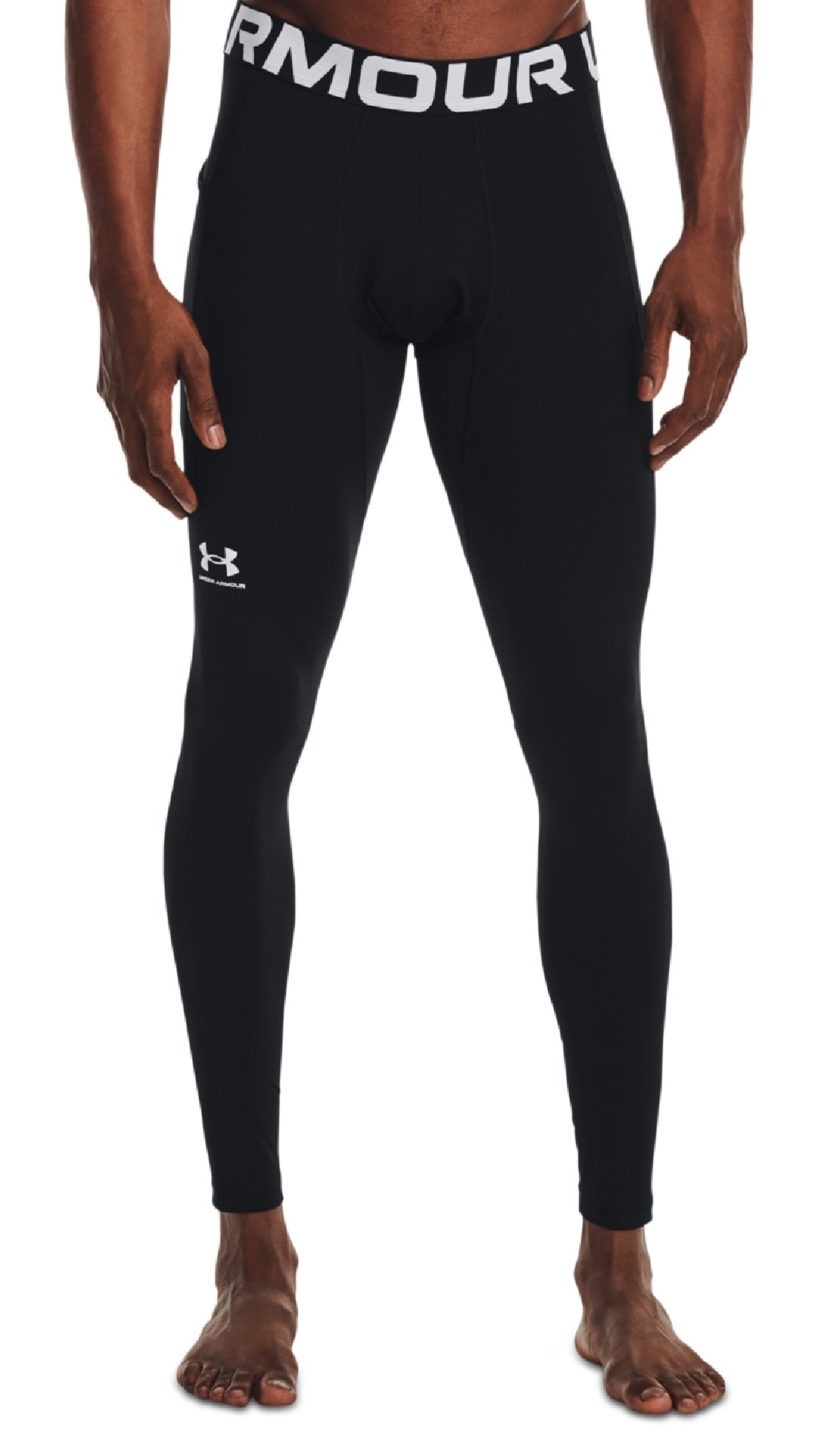 Under Armour Men's Coldgear Armour Leggings Black Size Large
