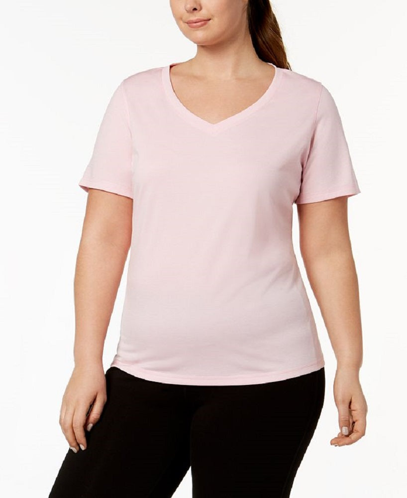 Under Armour Women's Short Sleeve Tech Tee Pink Size 1X
