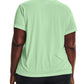 Under Armour Women's Short Sleeve Tech Tee Green Size 1X