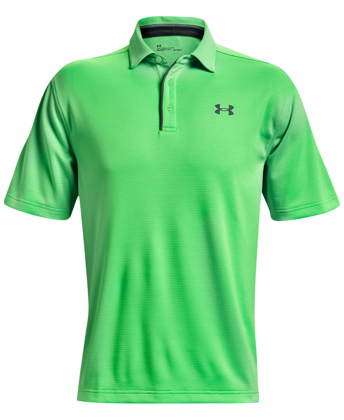 Under Armour Men's Tech Polo T-Shirt Green Size Medium