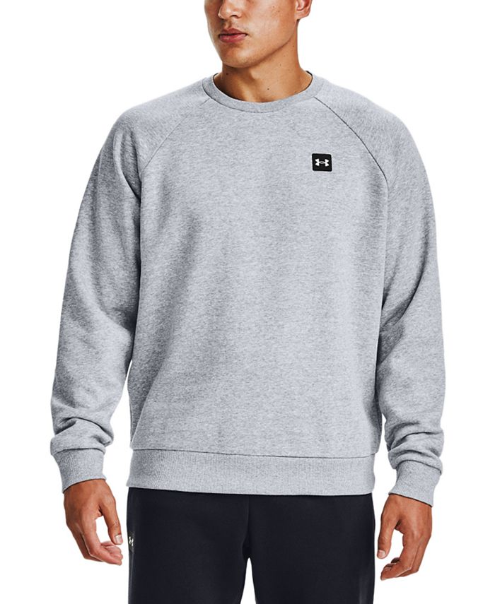 Under Armour Men's Rival Fleece Crew Neck T-Shirt Blue Size M
