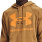 Under Armour Men's Rival Fleece Big Logo Hoodie Brown Size XX-Large