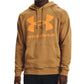 Under Armour Men's Rival Fleece Big Logo Hoodie Brown Size XX-Large