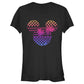 Mickey & Friends Women's Tropical Racetrack Mickey Mouse Logo Graphic Tee Black Size XX-Large