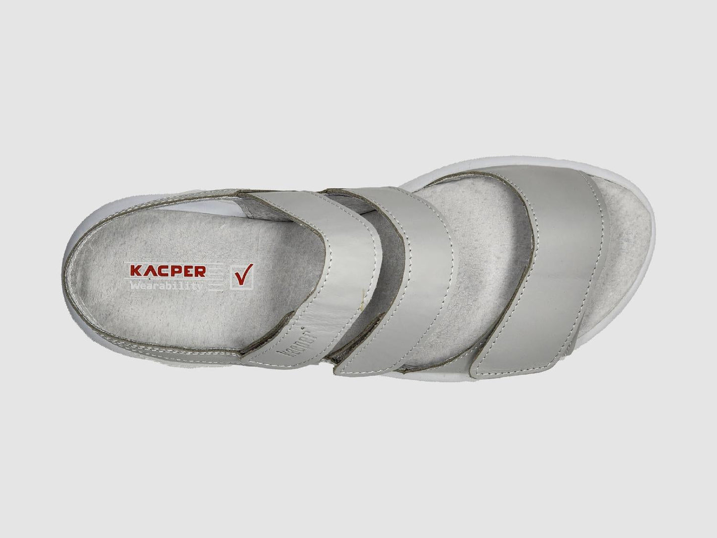 Kcr Group - Women's Leather Flip-Flops