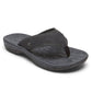 Rockport Men's Hayes Thong Sandals Black Size 11.5 M