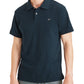 Dockers Men's Icon Slim Fit Embroidered Logo Polo Shirt Blue Size Large
