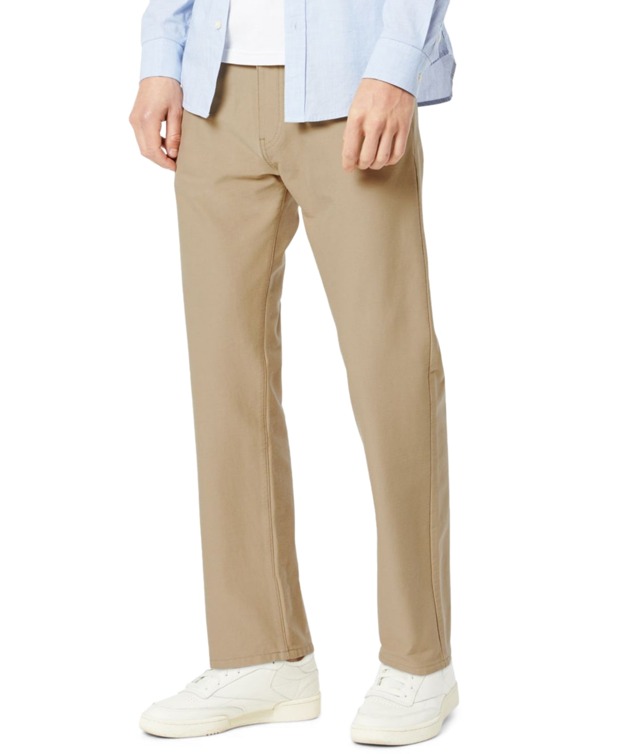 Dockers Men's Straight Fit Comfort Knit Jean Cut Pants Brown Size 36X30