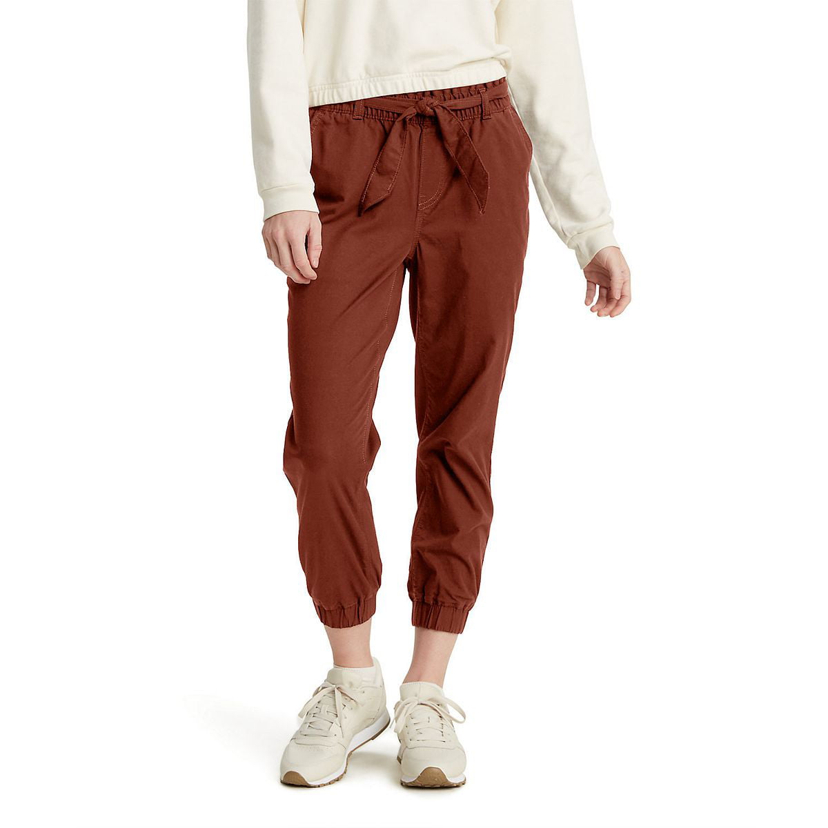 Levi's Women's Jet Set Jogger Pants Red Size X-Large