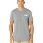 The North Face Men's Ss Box Nse Tee Gray Size X-Large