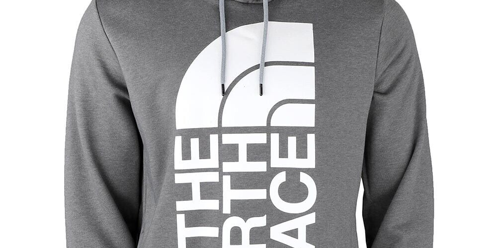 The North Face Men's Trivert Logo Hoodie Gray Size XX-Large
