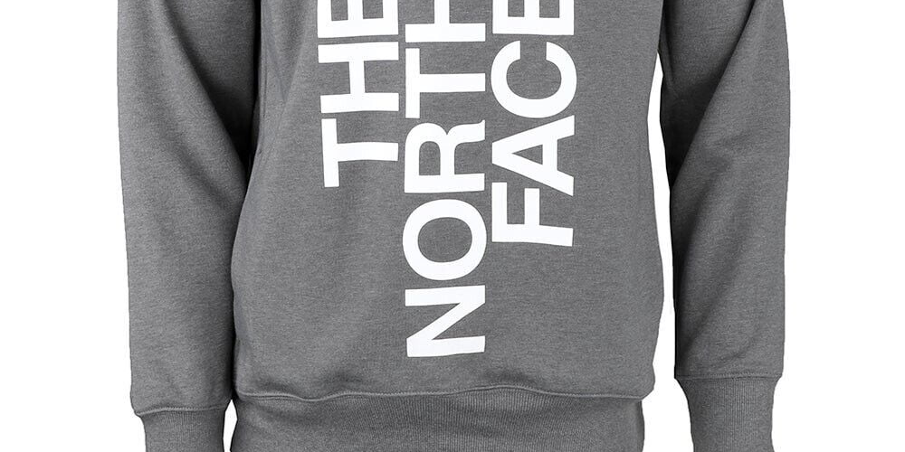 The North Face Men's Trivert Logo Hoodie Gray Size XX-Large