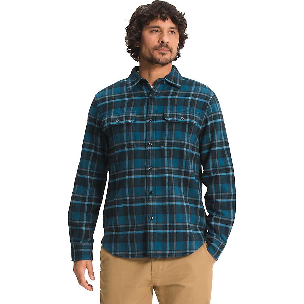 The North Face Men's Arroyo Flannel Shirt Blue Size L